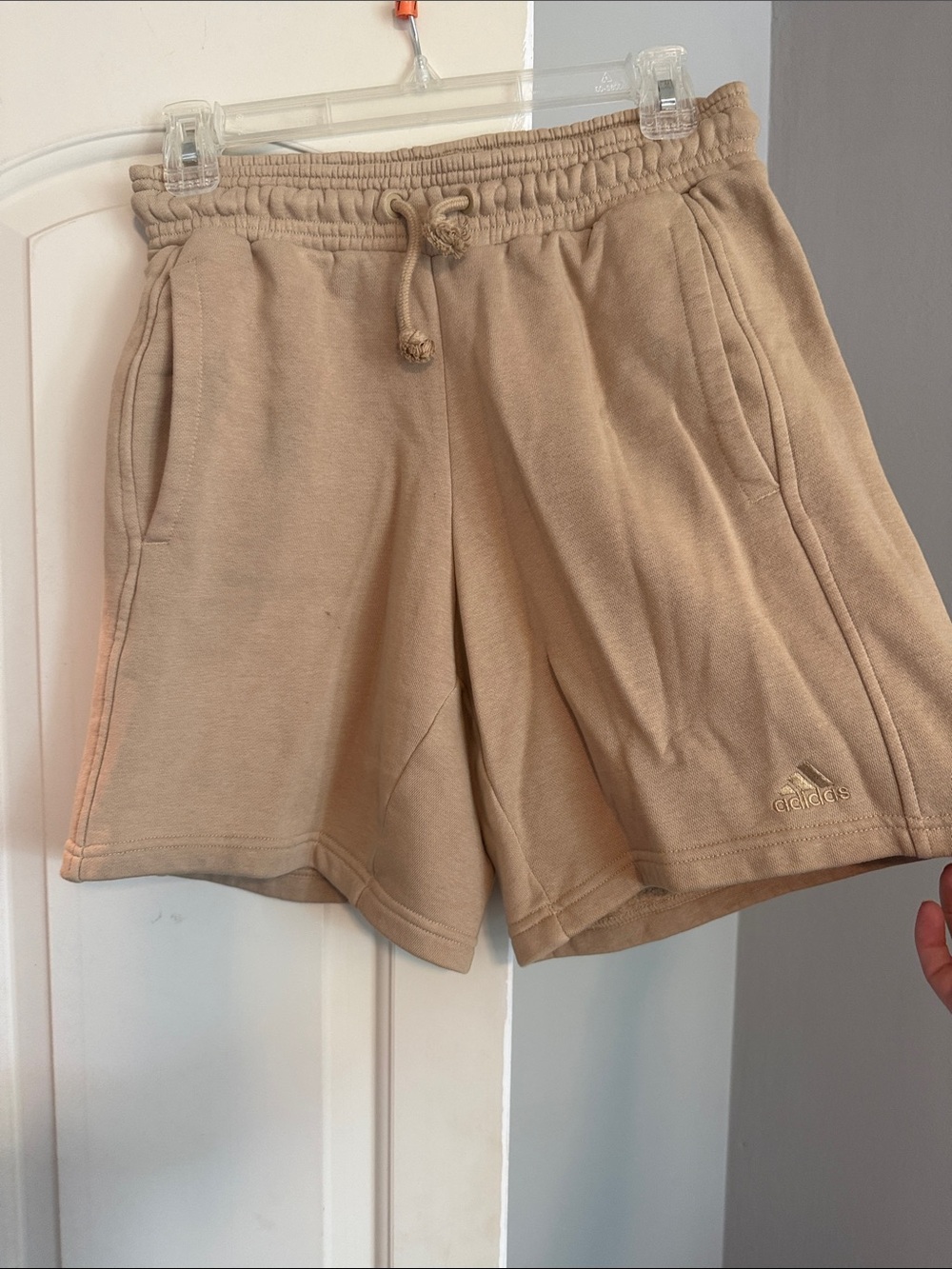 Addidas tan sweatshirts